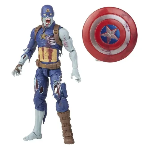 Figura acción Capitán América Zombie 15cm F0330sF0167 HASBRO