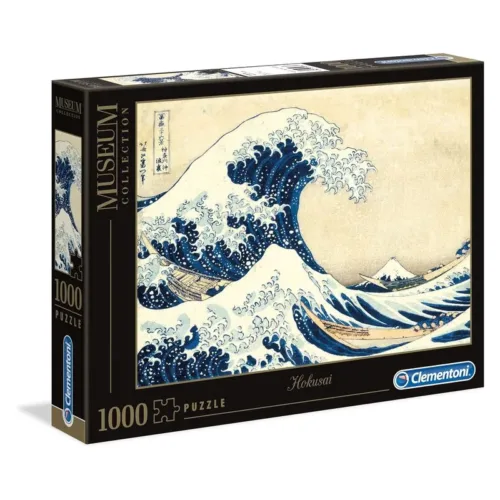 Puzzle Gran ola Hokusai Onda 1000 piezas coleccion museo 39378 CLEMENTONI