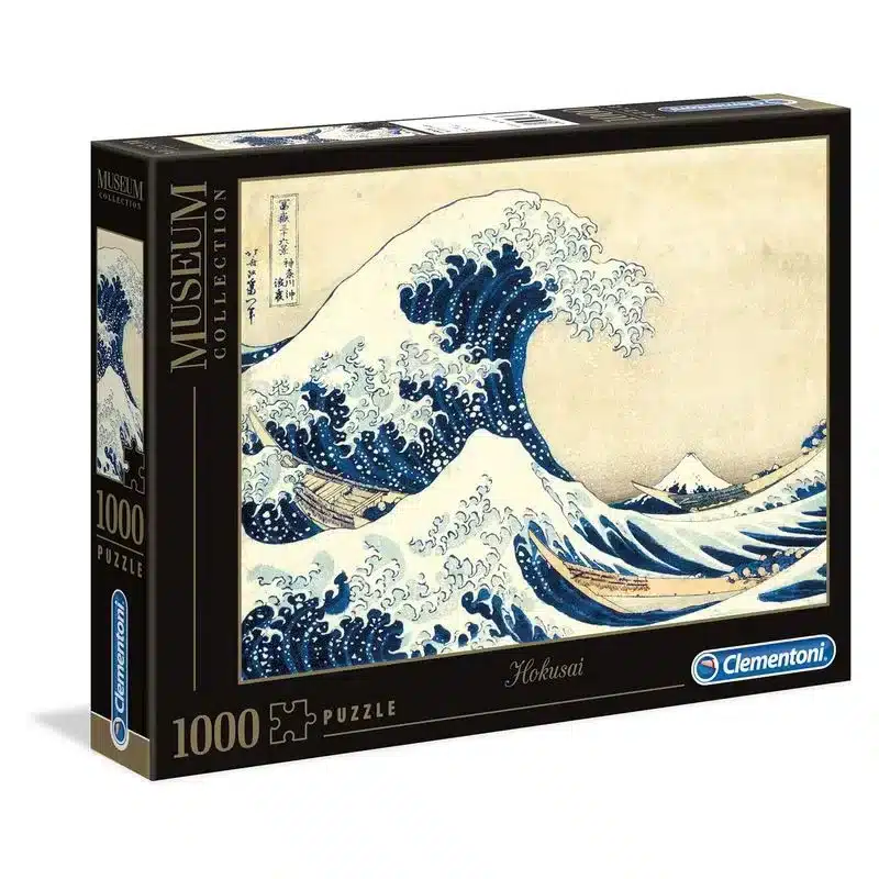 Puzzle Gran ola Hokusai Onda 1000 piezas coleccion museo 39378 CLEMENTONI