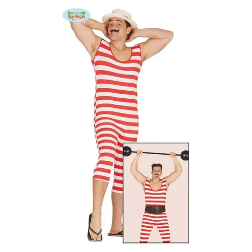 Disfraz de adulto bañista forzudo talla M 84941 GUIRCA