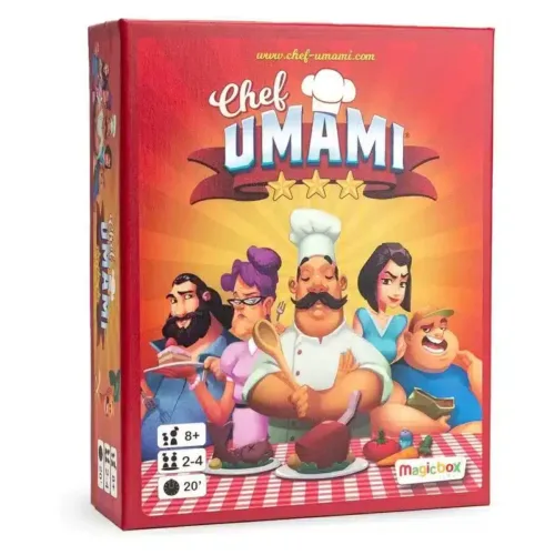 Chef Umami juego de cartas para crear menús PJT106SP30 MAGIC BOX