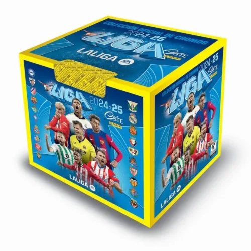 Caja completa sobres cromos Liga Este 24 25 Panini
