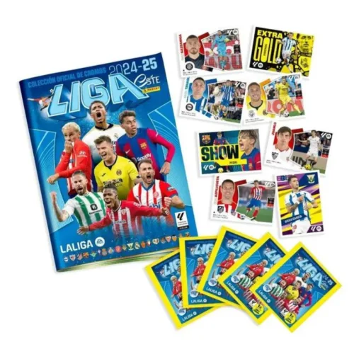 Starter pack Liga Este 24 25 con albúm y 5 sobres de Panini
