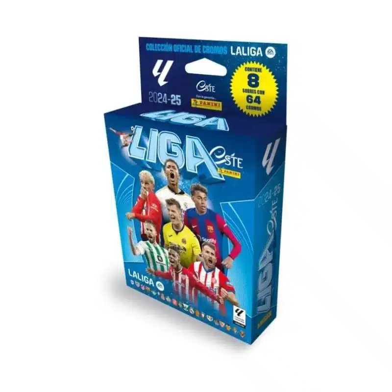Ecoblister La Liga Este con 8 sobres 24 25 temporada Panini