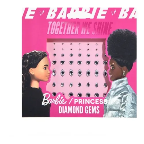 Kit Maquillaje Barbie Gemas Adhesivas Diamond 1612 PRINCESS