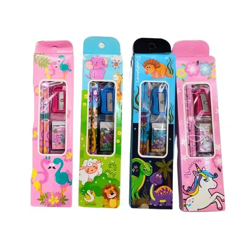 Set de papelería cajita con accesorios modelos surtidos CB/08123 Giraldillo