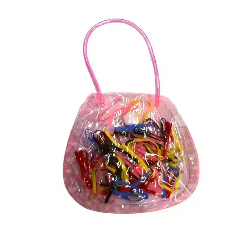 Set de gomillas con forma de bolsito modelos surtidos CB/01007 Giraldillo