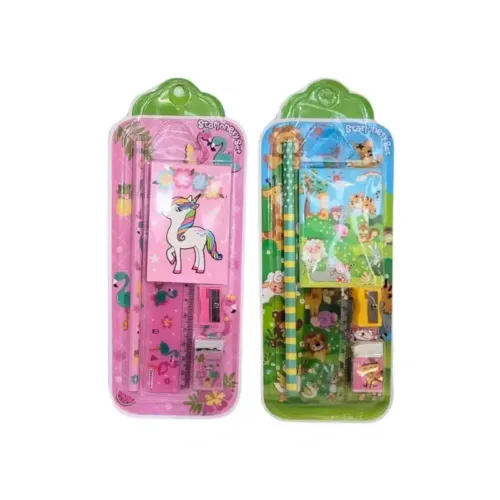 Blister set de papelería con accesorios modelos surtidos CB/30007 Giraldillo