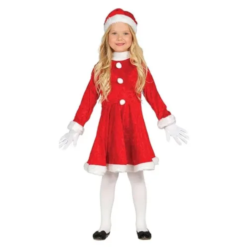 Disfraz infantil de mamá Santa Claus talla 3-4 años 42840 GUIRCA