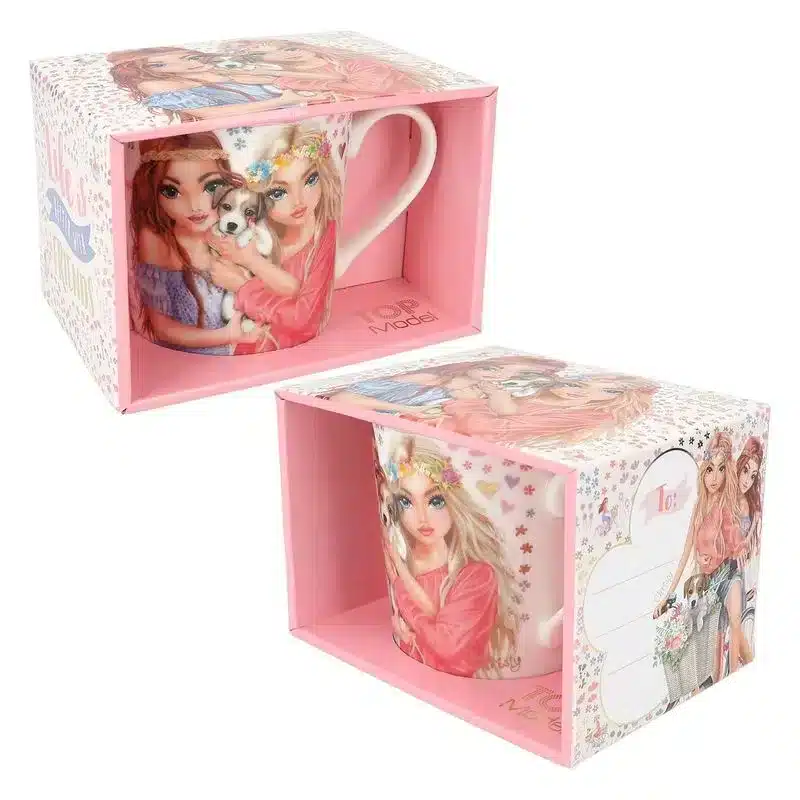 TopModel Taza de Porcelana Velo Fleur con mensaje Depesche 12907 - Imagen 2
