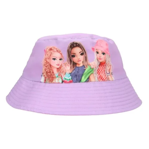 TopModel Sombrero Reversible Joy Color Lila y Rosa Depesche 12917