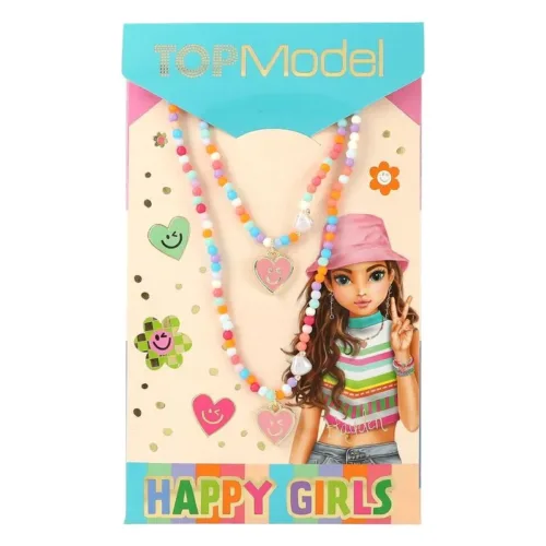 TopModel Set Collar y Pulsera Joy de Perlas Multicolor Depesche 13036