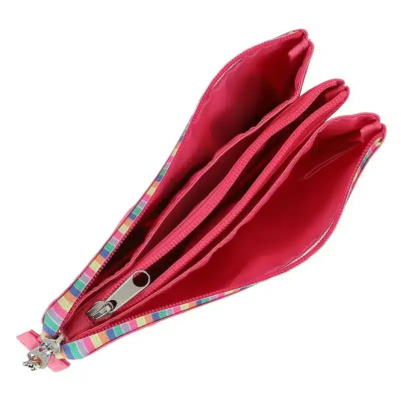 TopModel Estuche Joy Fucsia de 3 Compartimentos Depesche 12915 - Imagen 2