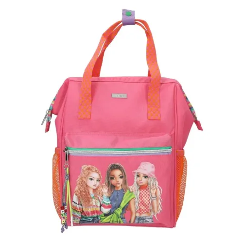 TopModel Mochila Joy Fucsia con Cremalleras y Dos Asas Depesche 12911