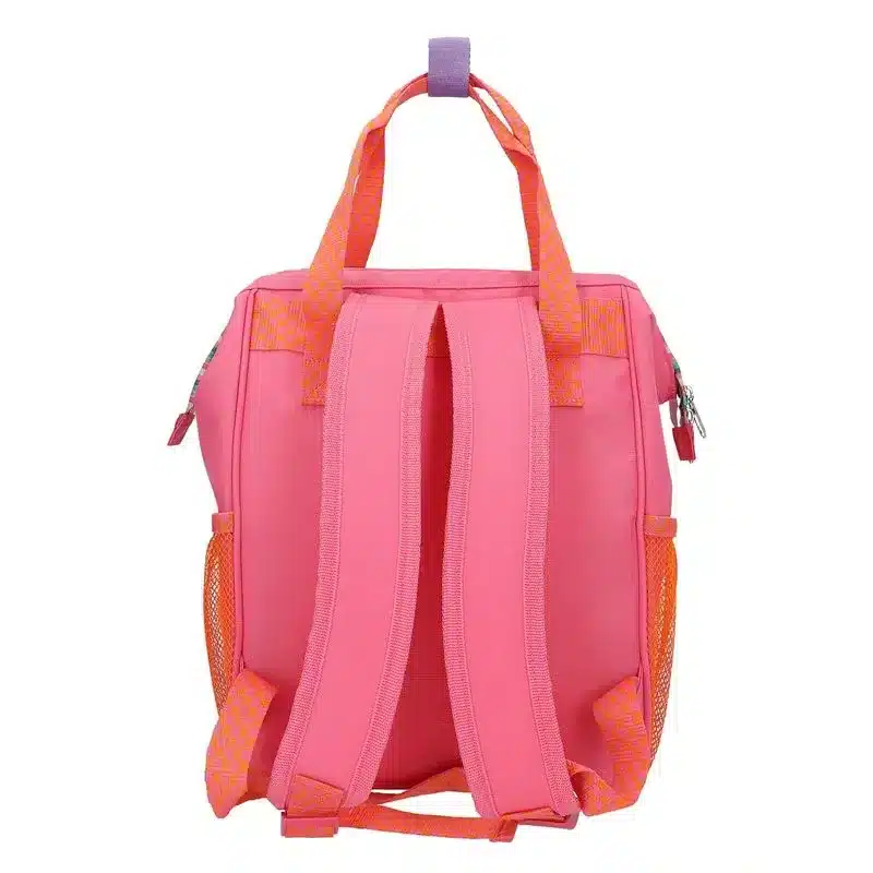 TopModel Mochila Joy Fucsia con Cremalleras y Dos Asas Depesche 12911 - Imagen 2