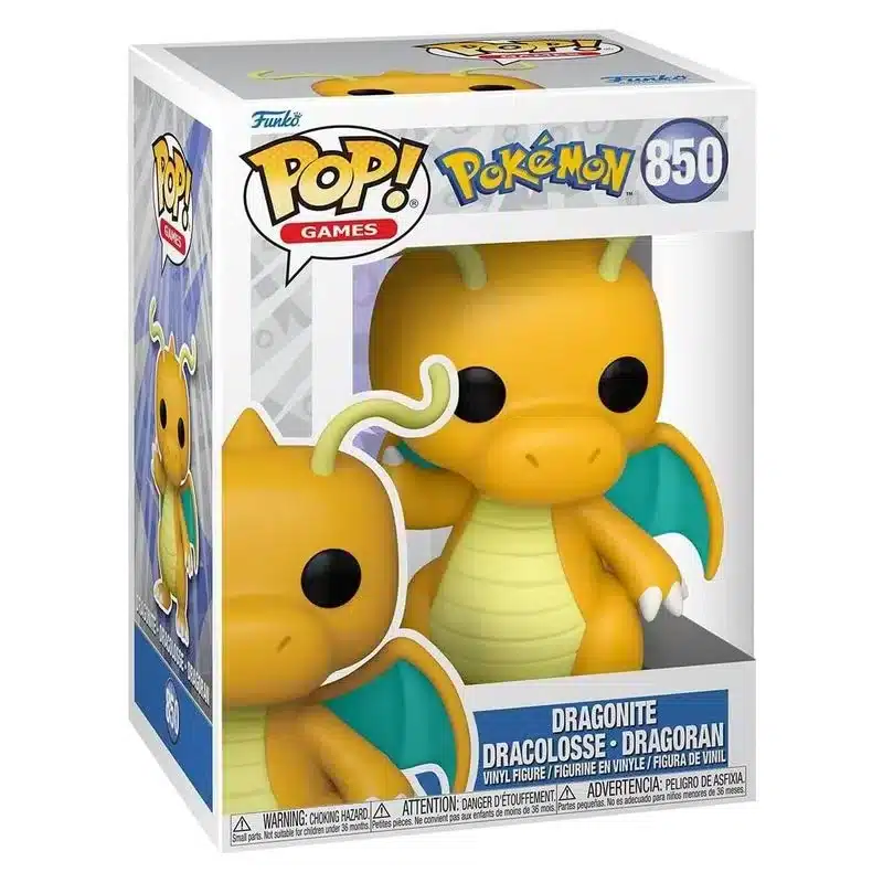 Funko Pop! Pokémon Dragonite 850 primera generación FFK74220 FUNKO - Imagen 2