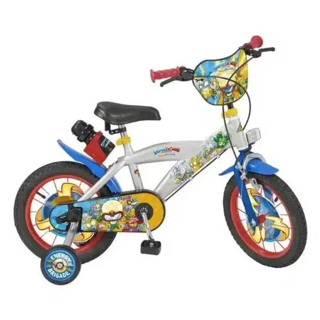 Bicicleta infantil Superthings 16 pulgadas con ruedines 1686 TOIMSA