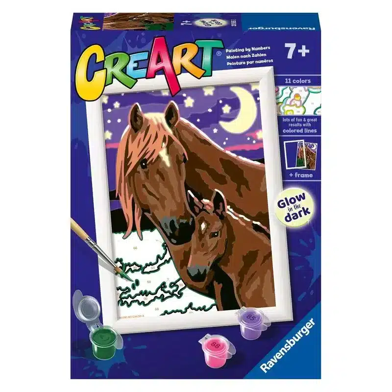 Kit manualidades CreaArt serie E Classic caballo, luna y estrellas 23565 RAVENS