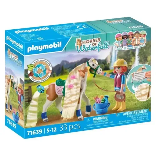 Playmobil Pack Ellie con Caballo Horses of Waterfall 71639