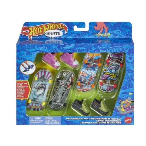 Hot Wheel Skate Speed Shredder Pack con accesorios HVM15sHGT84 MATTEL