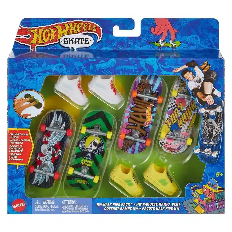 Hot Wheels Skate Half Pipe Pack Tony Hawk HVM14sHGT84 MATTEL