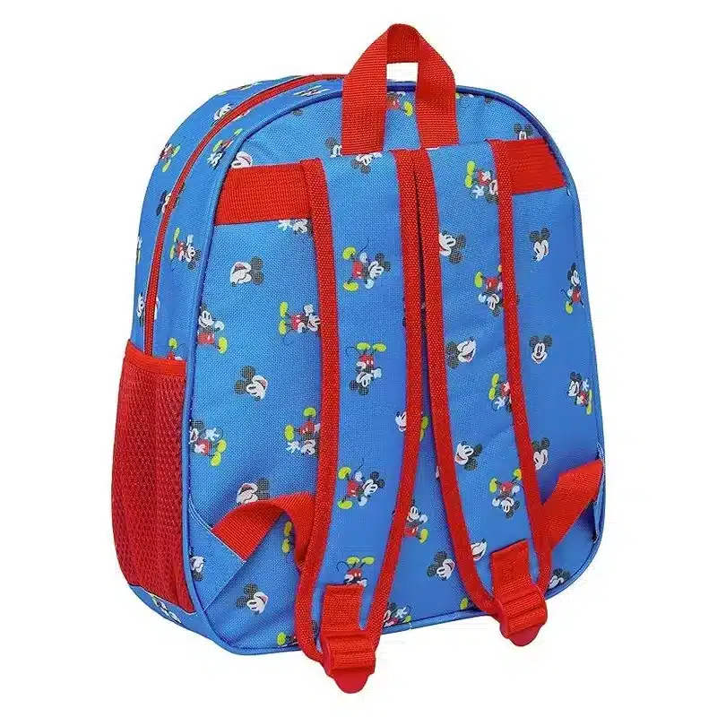 Mochila escolar Mickey Mouse 3D adaptable a carro 622450890 SAFTA - Imagen 2