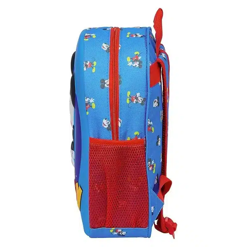 Mochila escolar Mickey Mouse 3D adaptable a carro 622450890 SAFTA - Imagen 3