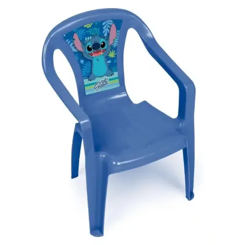 Silla de Plástico Infantil Azul de Disney Stitch Arditex WD16140