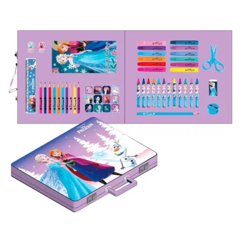 Maletín de manualidades de papelería de Disney Frozen 2700001237 CERDA
