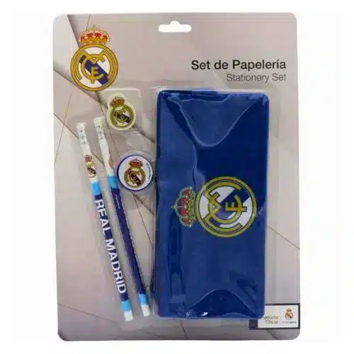 Set papelería portatodo triple y lápides más goma Real Madrid GS-722-RM CYP