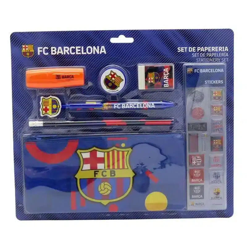 Set de papelería completo con pegatinas del FC Barcelona GS-731-BC CYP