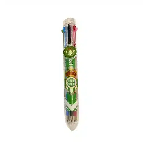 Bolígrafo del Real Betis Balompié de ocho colores BSC96-08BT CYP
