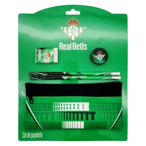 Set de papelería del Real Betis Balompié producto oficial GS-707-BT CYP