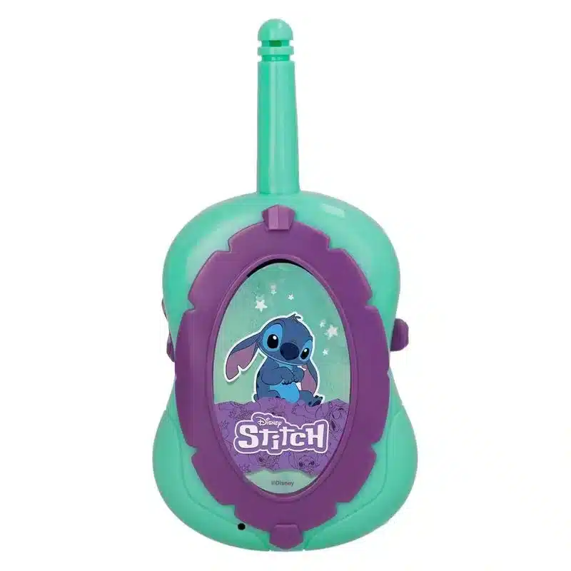 Walkie Talkie electrónico Stitch lila y turquesa 490024 IMC - Imagen 3