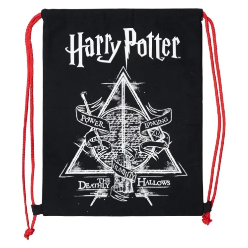 Mochila saco Harry Potter con cuerdas 75305 STOR