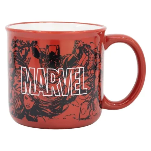 Taza de cerámica Marvel roja 400ml 75434 STOR