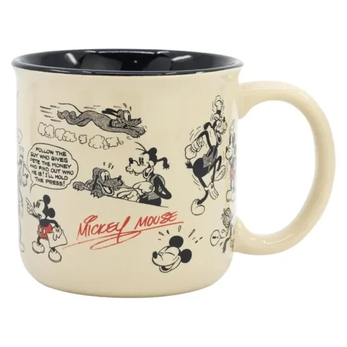 Taza de cerámica Mickey Mouse Vintage 400ml 75574 STOR