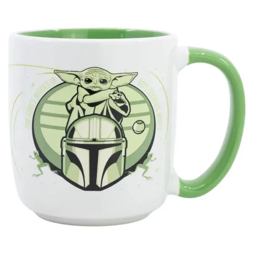 Taza élite de cerámica Grogu 380ml 74988 STOR