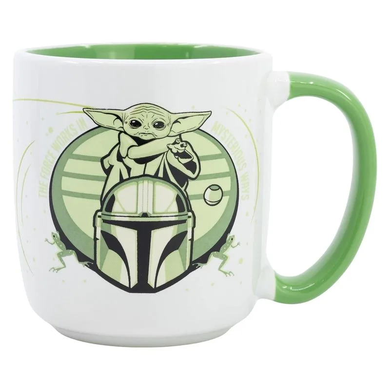 Taza élite de cerámica Grogu 380ml 74988 STOR