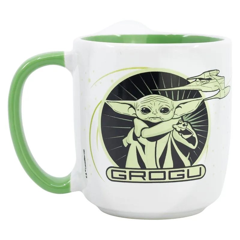 Taza élite de cerámica Grogu 380ml 74988 STOR - Imagen 2