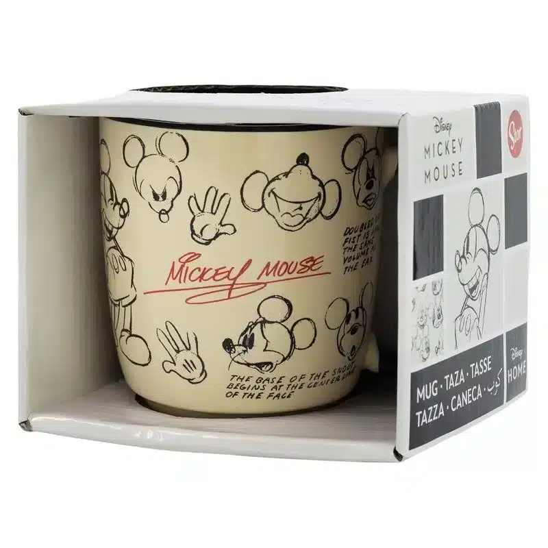 Taza de cerámica élite Mickey Mouse Vintage 380ml 75568 STOR - Imagen 3