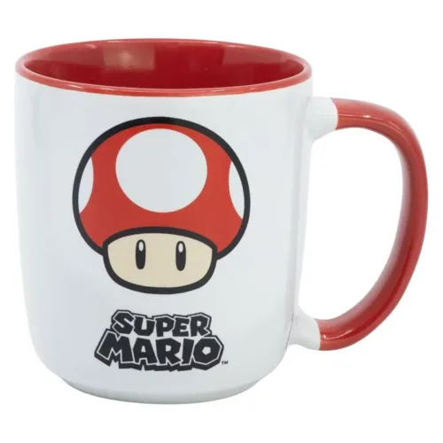 Taza de Ceramica Élite 380 ml Super Mario Bros 75918 STOR