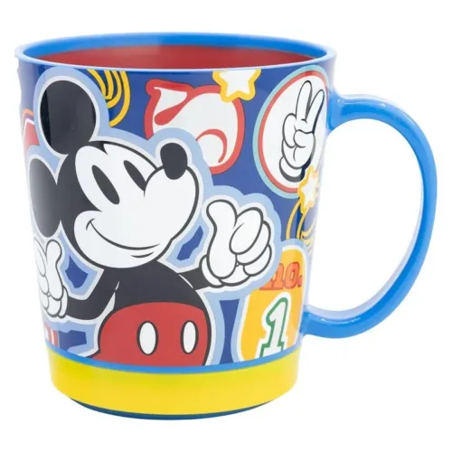 Taza antivuelco de Mickey Mouse 410ml plástico 74367 STOR