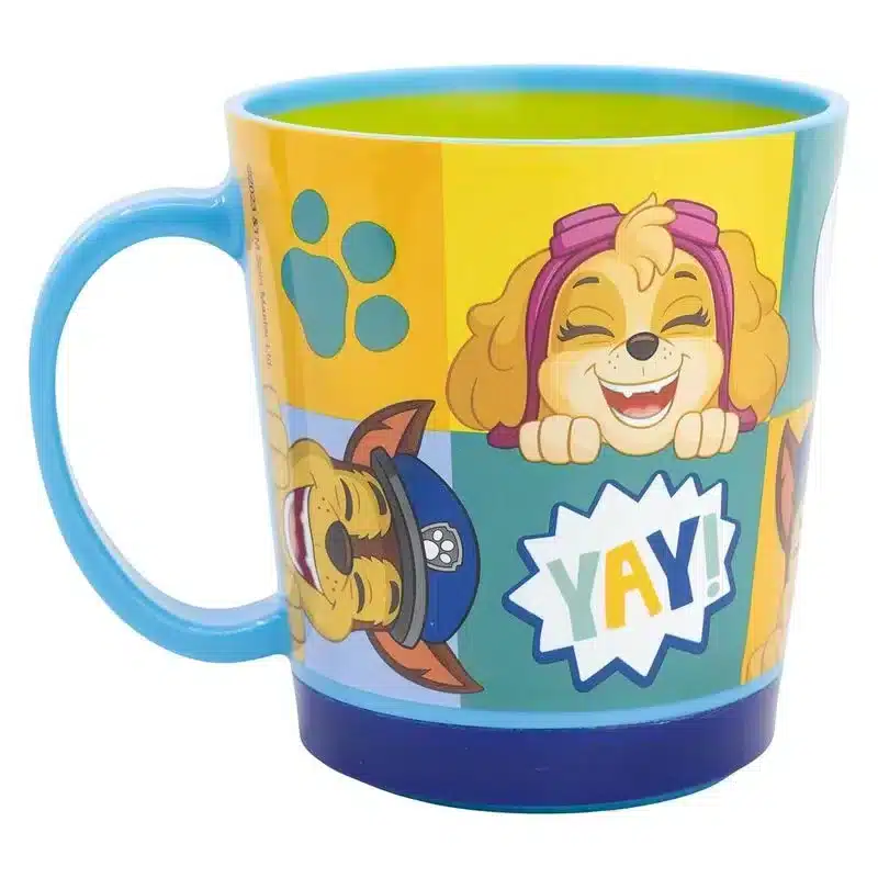 Taza antivuelco plástico La Patrulla Canina 410ml 74667 STOR - Imagen 2