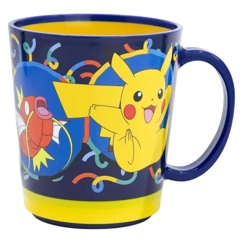 Taza antivuelco plástico 410ml Pokémon primera generación 08057 STOR