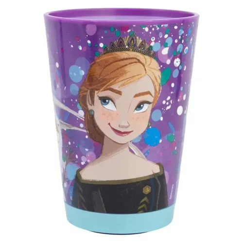 Vaso de plástico antivuelco Frozen 2 morado 74279 STOR