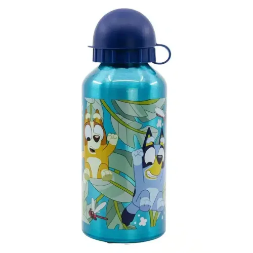 Botella de aluminio infantil Bluey azul 400ml 50634 STOR