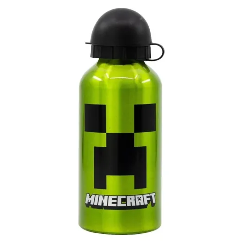 Botella de aluminio cantimplora infantil Minecraft 400ml 40734 STOR