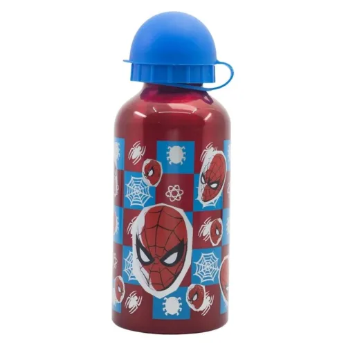 Botella de aluminio Spiderman 400ml 74734 STOR
