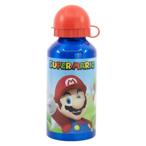 Botella aluminio 400ml Super Mario Bros 21434 STOR